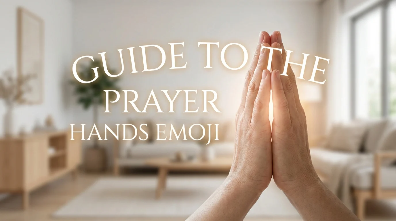 prayer hands emoji