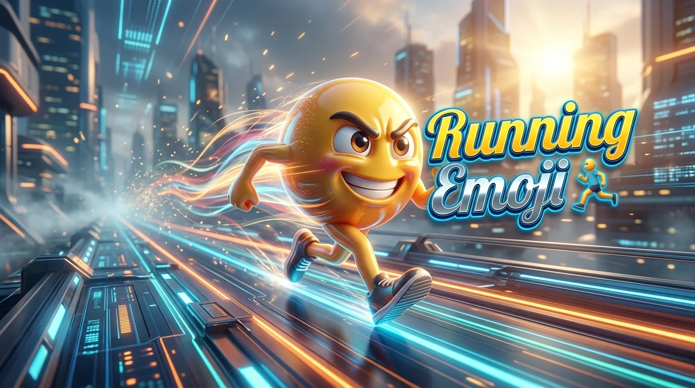 running emoji