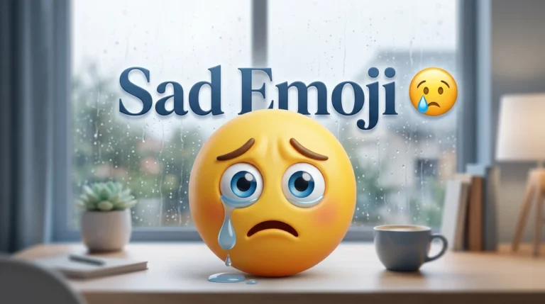 sad emoji face
