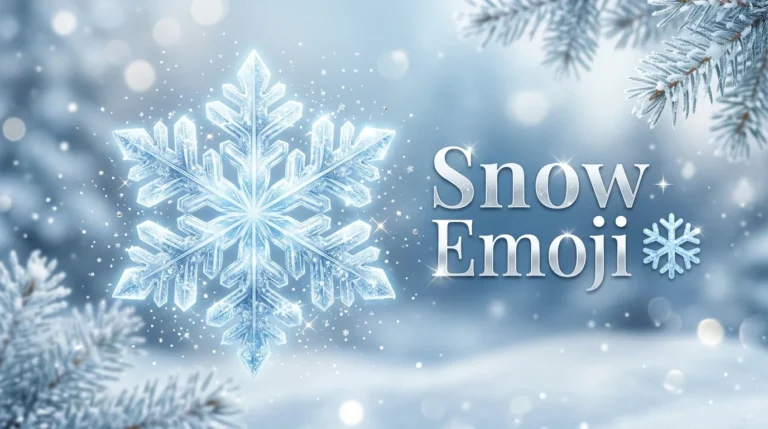 snow emoji