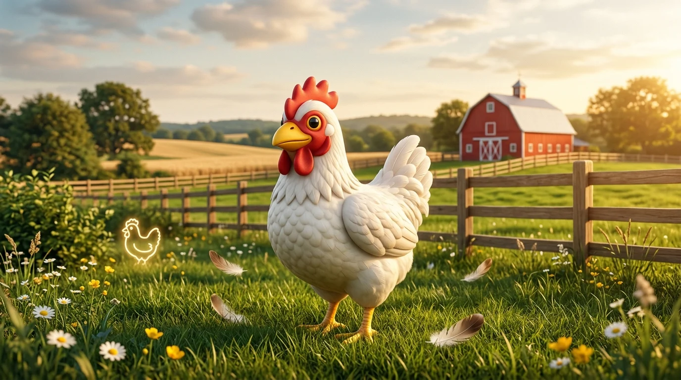 chicken emoji
