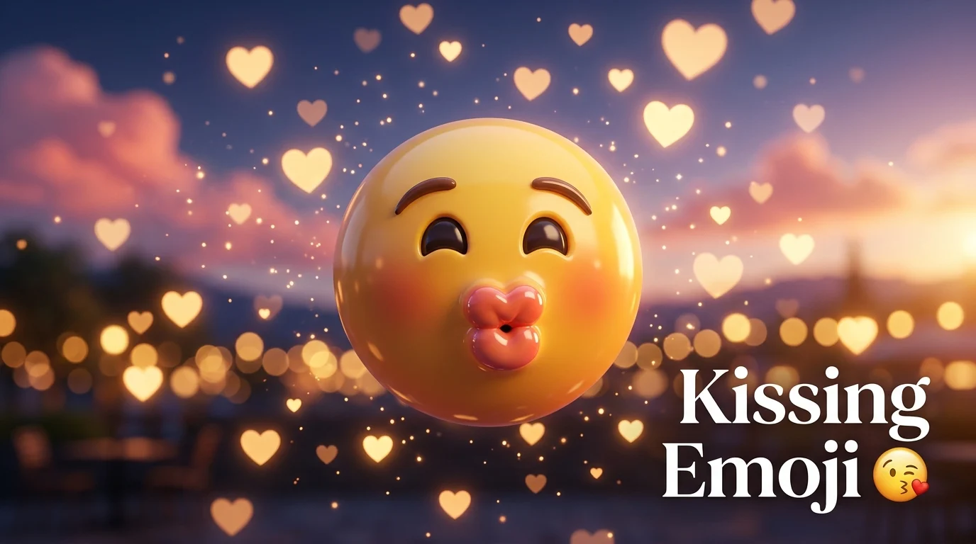 kissing emoji