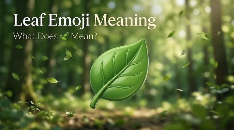 leaf emoji