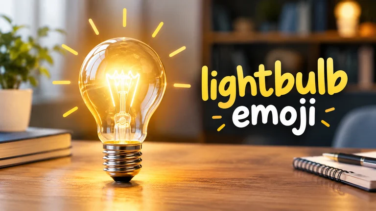 lightbulb emoji