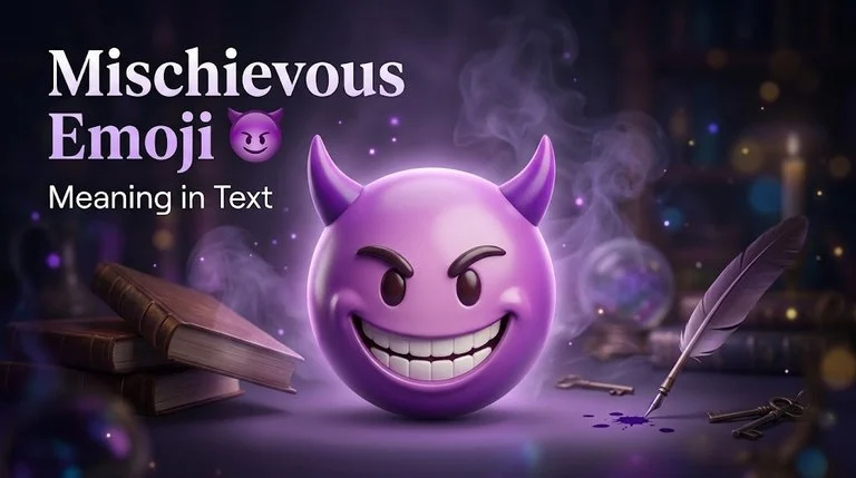 mischievous emoji
