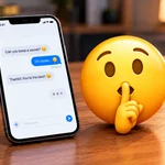 shush emoji