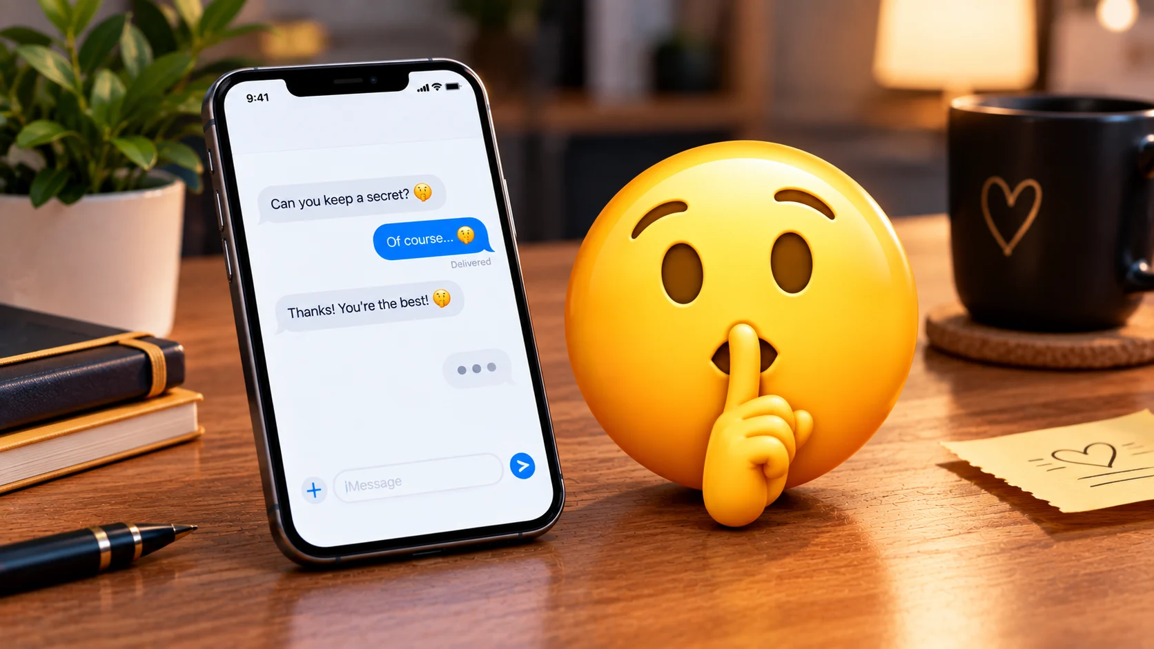 shush emoji