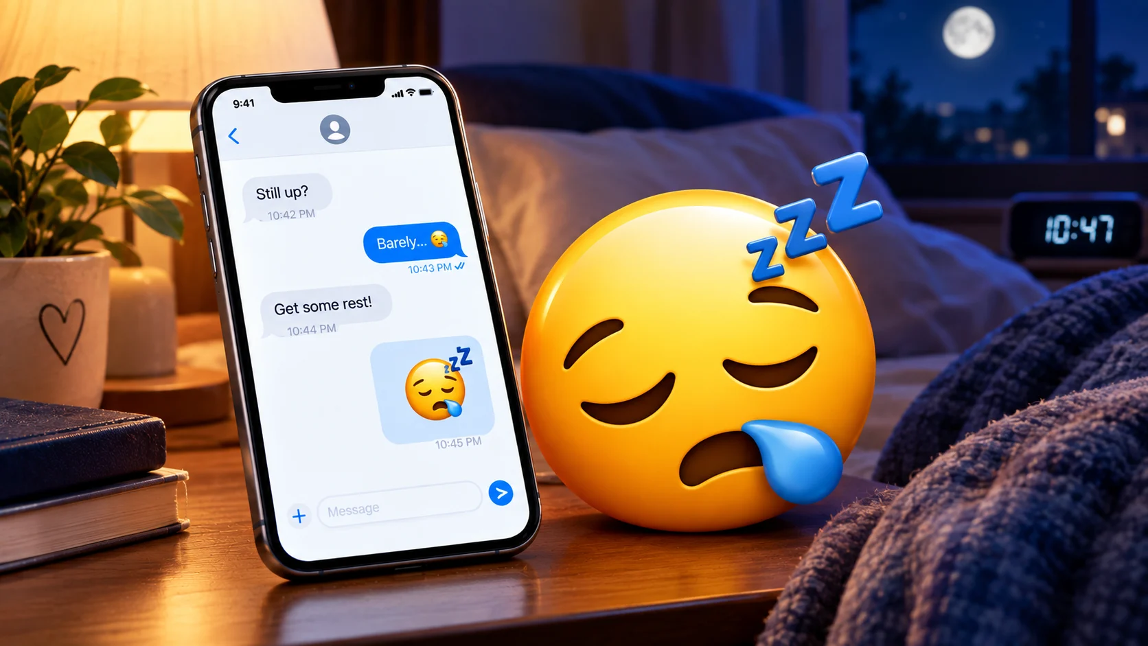 sleepy emoji