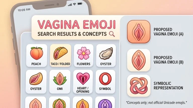 vagina emoji