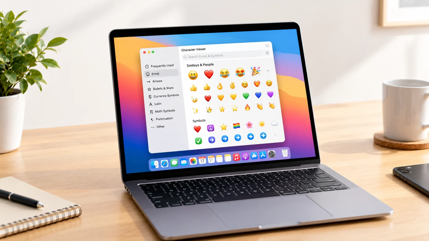 emoji on mac