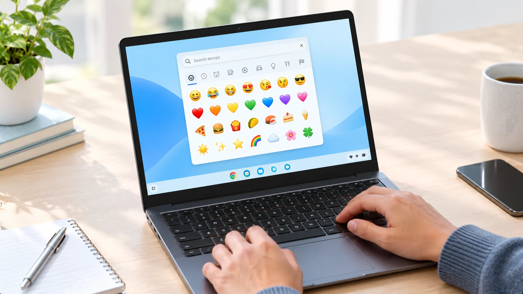 emoji shortcut chromebook