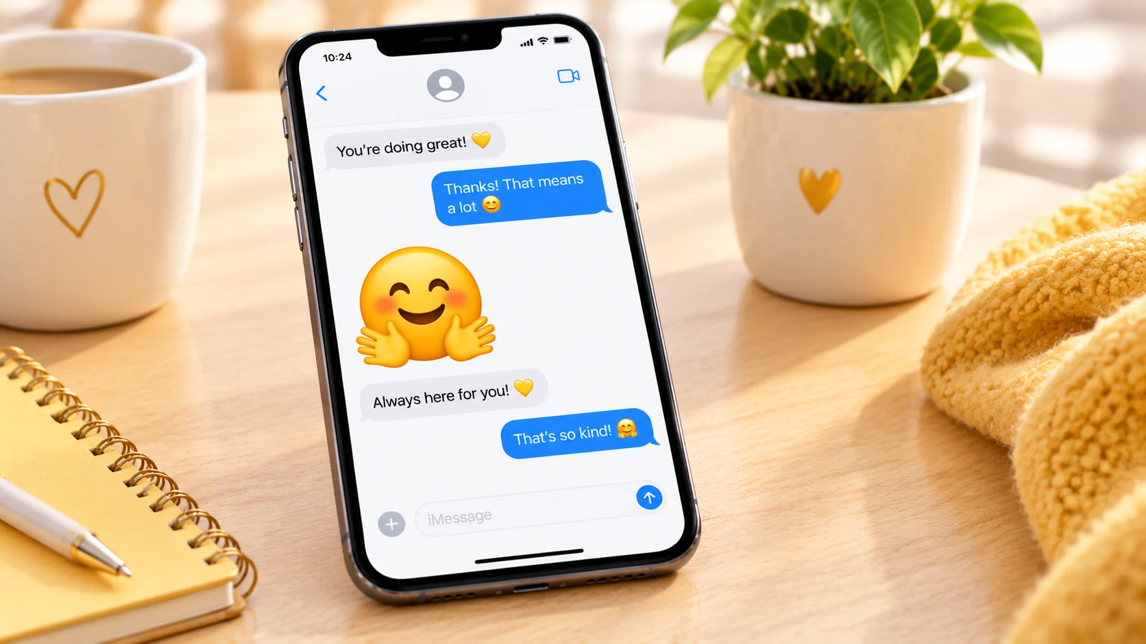 hugging emoji