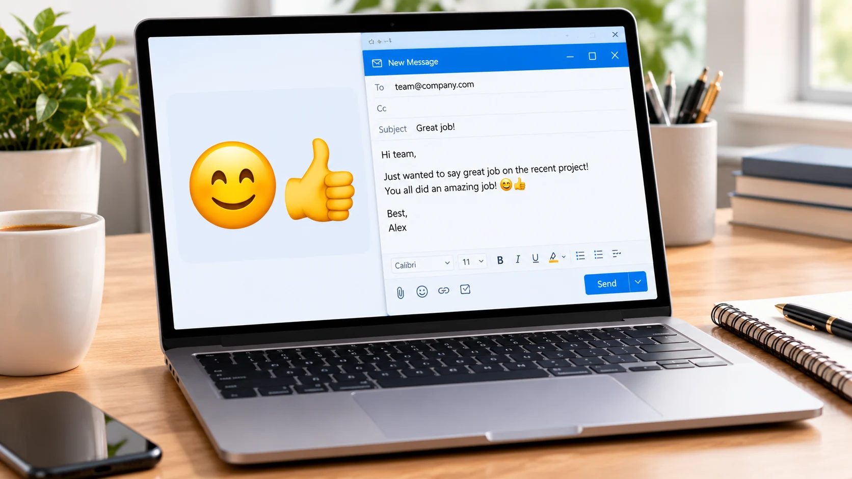 outlook emoji