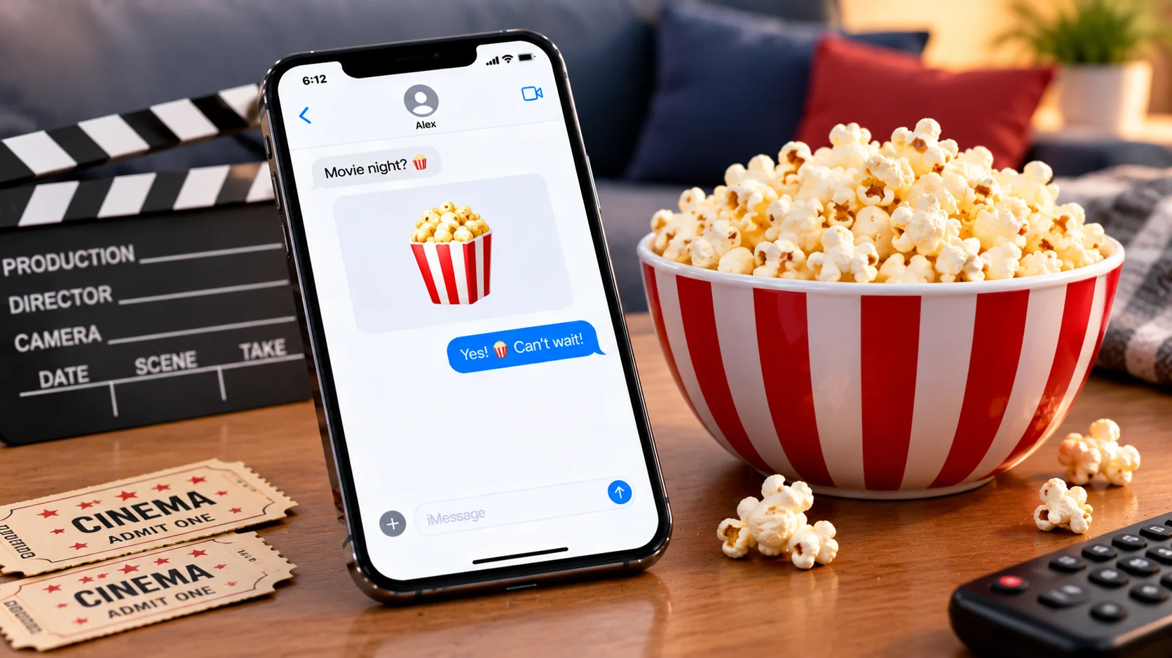 popcorn emoji