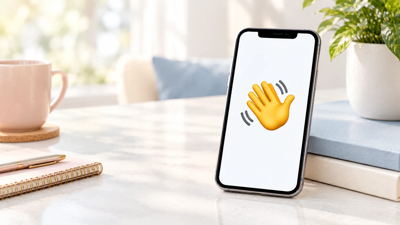 waving emoji